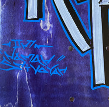 Load image into Gallery viewer, PRIMARY COLOR GRAFFITI DECK- INDIGO AURA BLUE