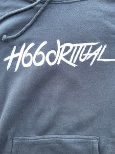H666RITUAL OG Script Hoodie BLACK