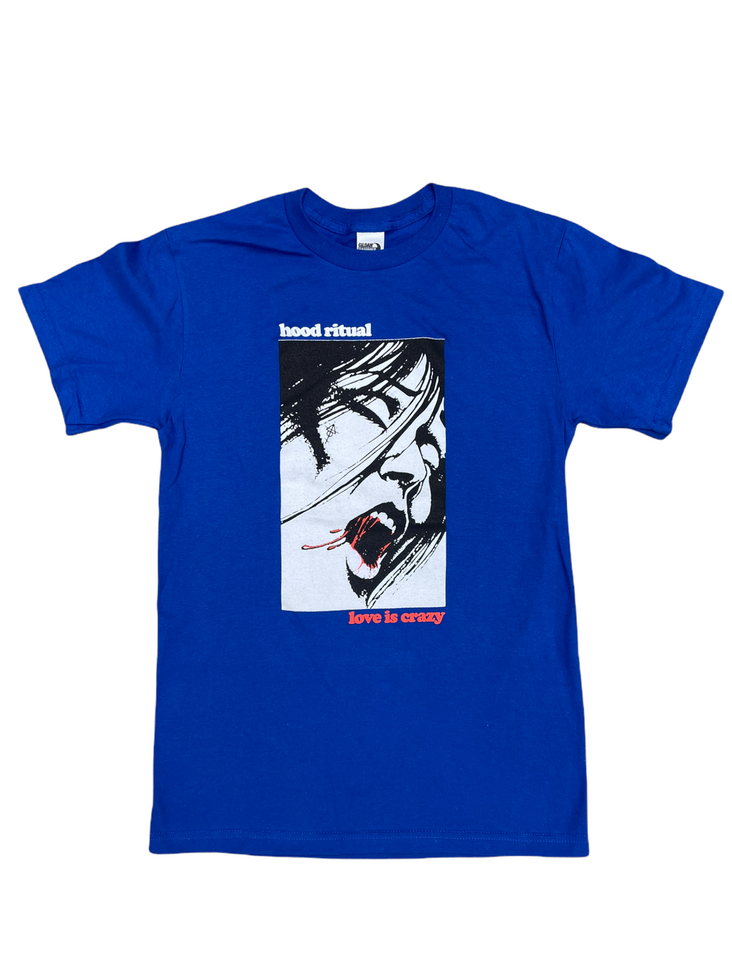 “Love Is Crazy” Tee ROYAL BLUE