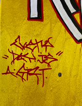 Load image into Gallery viewer, PRIMARY COLORS GRAFFITI DECK— SOLAR PLEXUS YELLOW
