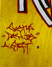 Load image into Gallery viewer, PRIMARY COLORS GRAFFITI DECK— SOLAR PLEXUS YELLOW