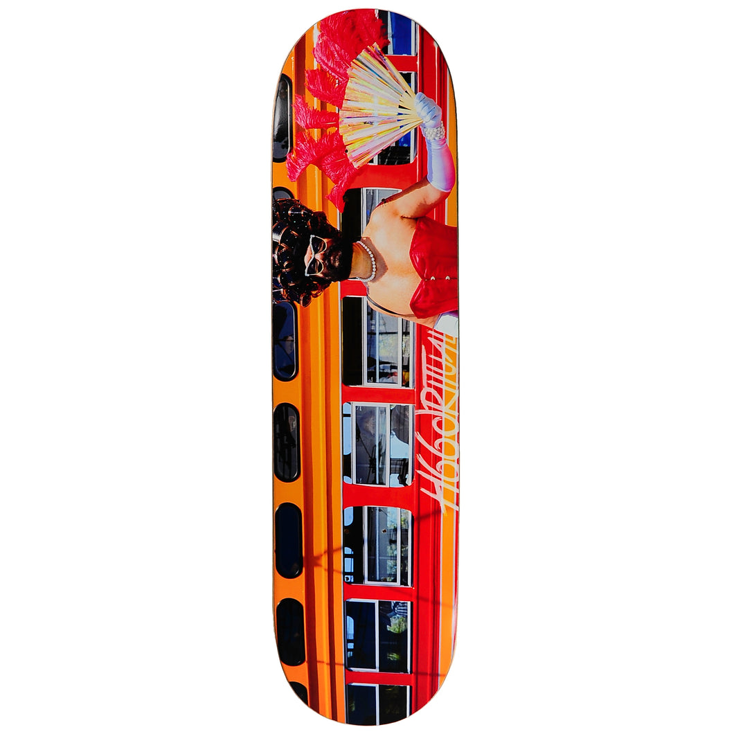 All Decks Feature 7 Ply Hard Rock Maple Wood & 3 Color Stained Veneers that are color matched to the Decks graphic!